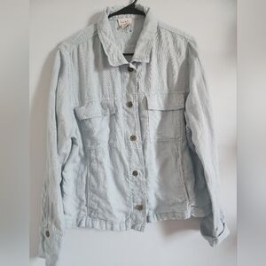 Women's Light Gray Denim Jacket